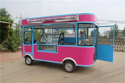 電動三輪美食車 移動的美食風景線，開啟創業新篇章